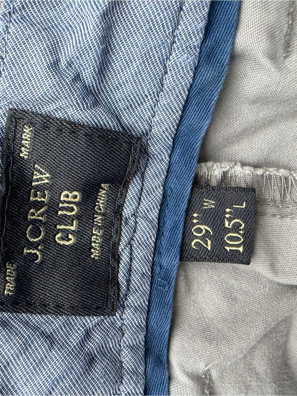 J crew club Men's Gray Casual Shorts